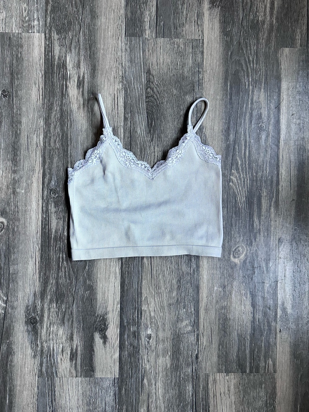 Wild Fable Lace V-Neck Cropped Cami Top Women’s Size X-Small